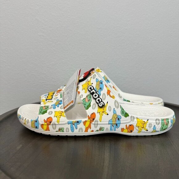 CrocsClassic Pokemon Sandal Water-Friendly White Multi Size 10 Men - Picture 6 of 14